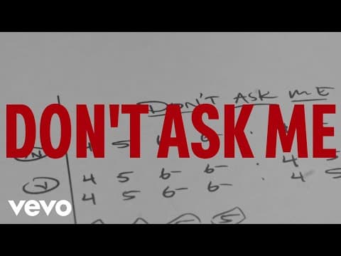 Don’t Ask Me